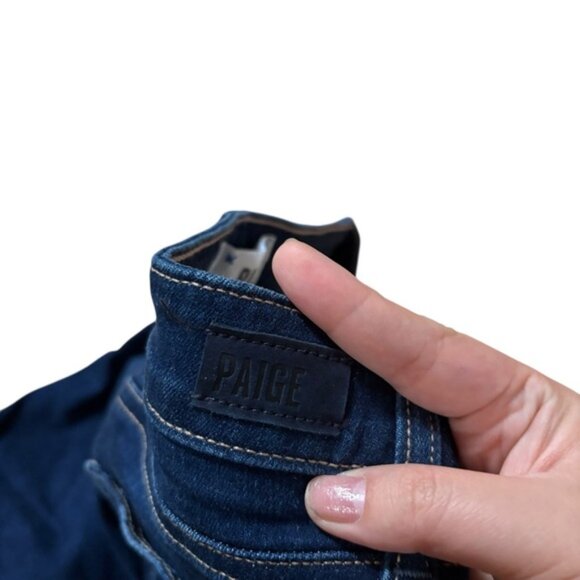 Paige High Rise Manhattan Blue Jeans Size 27 - Picture 3 of 6